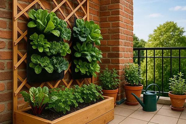 Compact outdoor space