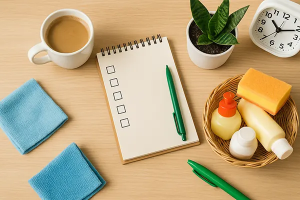 Organização de tarefas domésticas
