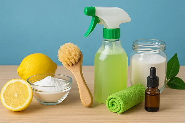 Homemade cleaning spray