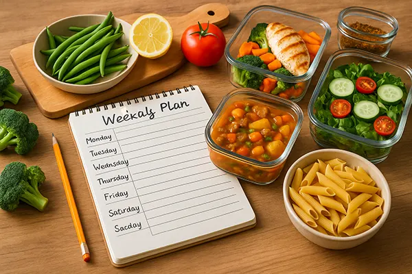 preparación de cocina