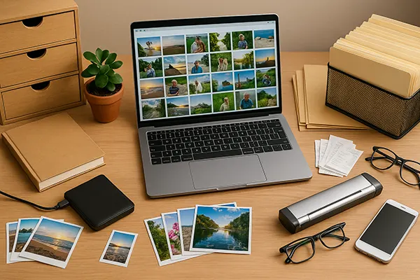 Secure document backup