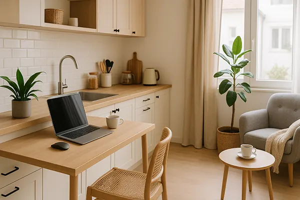 Intérieur scandinave clair