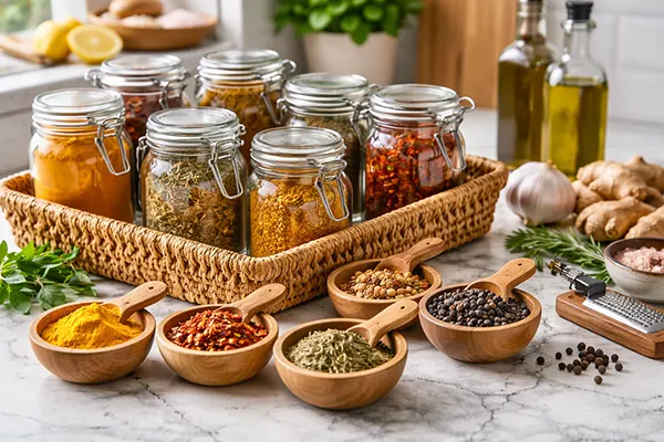 Airtight spice storage