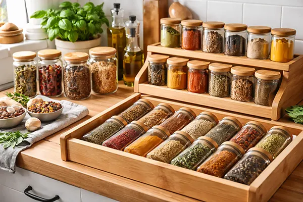 Airtight spice storage