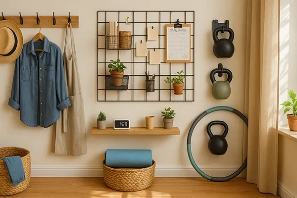 ordentlicher hobbyraum